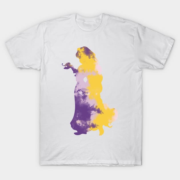 Character Inspired Silhouette T-Shirt by kimhutton